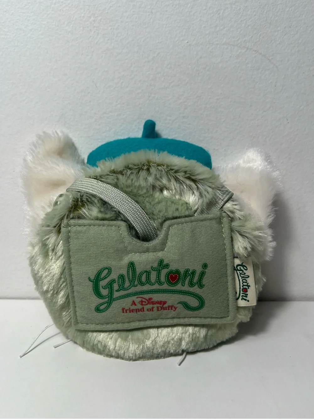 Tokyo Disney Sea Gelatoni Duffy Friend Cat Plush Coin Purse Crossbody Bag